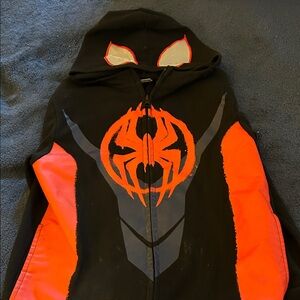 Marvel Black Zippered Hoodie